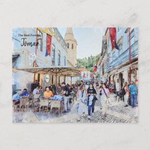 Postal Cafés de Tomar, Portugal