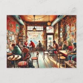 Postal Cafetería en Chicago Bucktown