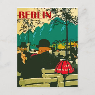 Postal Cafetería en la calle de Berlín