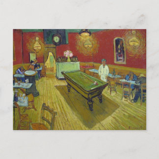 Postal Cafetería nocturna Lugar Lamartine, Vincent van Go