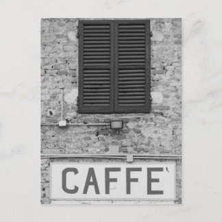 Postal Caffè italiano