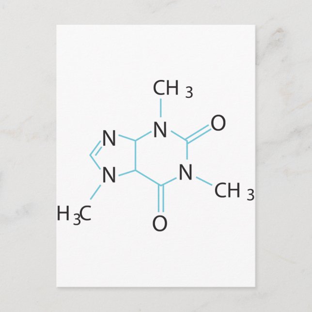 Postal Caffeína (Anverso)