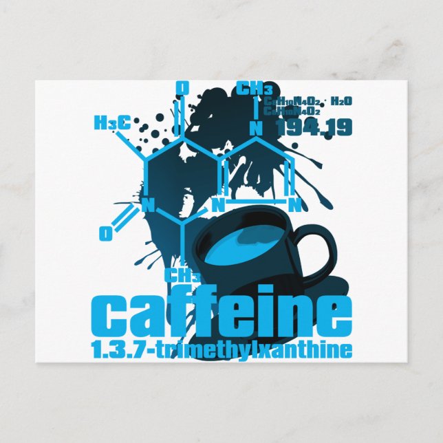 Postal Caffeína (Anverso)