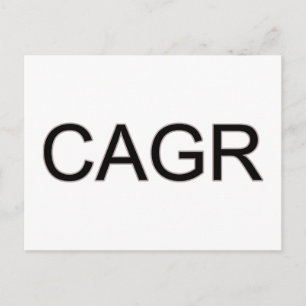 Postal CAGR negro en negrita