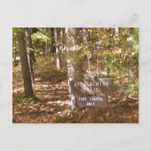 Postal caída apalache de Pennsylvania de la muestra del