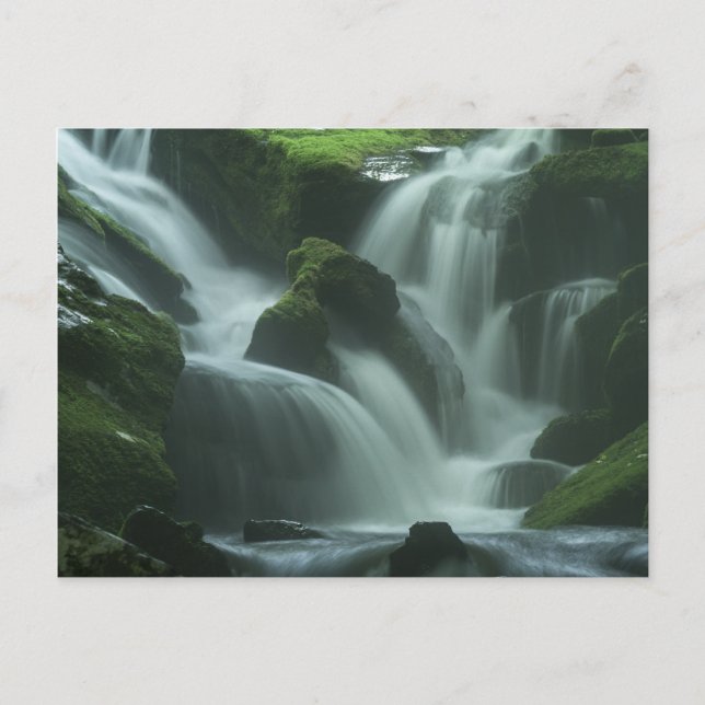 Postal Caída de Agua Calmante (Anverso)