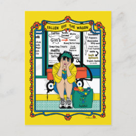 Postal Caída De La Postcarta Wagon_B_