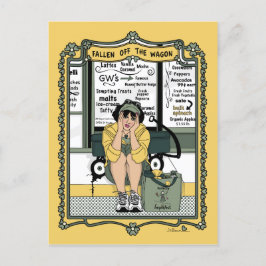 Postal Caída De La Postcarta Wagon_C_