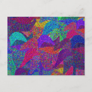 Postal Caída de las hojas de neón