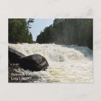 Postal Caída de leche materna, lago largo, NY