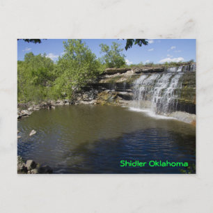 Postal Caída del Agua Shidler