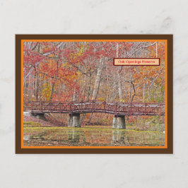 POSTAL CAÍDA EN EL OAK OPENININING PRESERVATION, ÁREA DE 