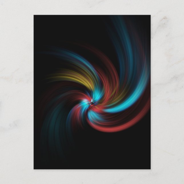 Postal Caída libre (Anverso)