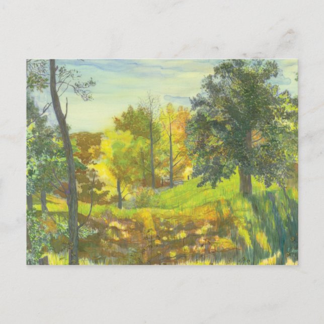 Postal Caída solar (Anverso)