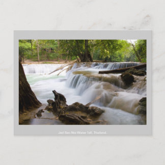 Postal Caída Tailandia del agua del Noi del sao de Jed