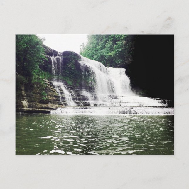 Postal caídas de los cummins (Anverso)