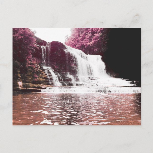 Postal caídas de los cummins (Anverso)