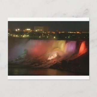 Postal caídas de niagra
