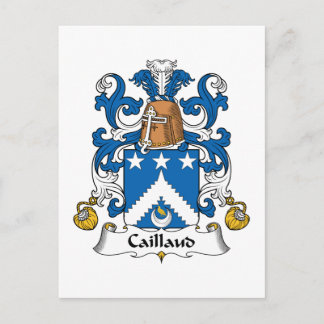Postal Caillaud Family Crest