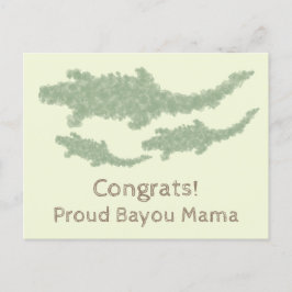 Postal Caimanes Cool Camo - transparentes.