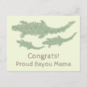 Postal Caimanes Cool Camo - transparentes.