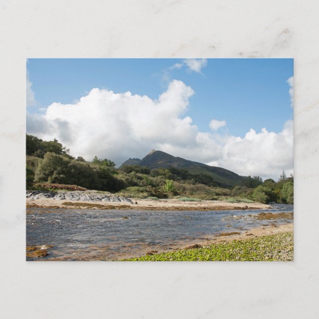 Postal Cairoba Abhail y CirMhor de la bahía de Sannox (Anverso)