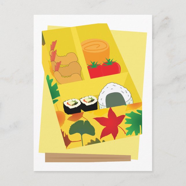 Postal Caja Bento (Anverso)