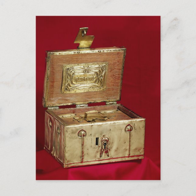 Postal Caja de joyas (Anverso)