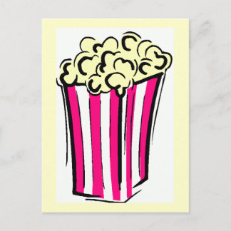 Postal Caja de palomitas