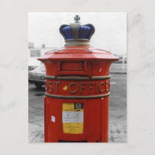 Postal Caja de pilares británica victoriana - Liverpool S