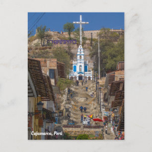 Postal Cajamarca, Perú Cerro Santa Apolonia
