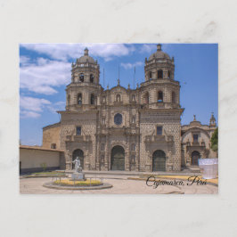 Postal Cajamarca, Perú, Iglesia San Francisco