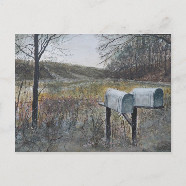 Postal Cajas del correo (Anverso)