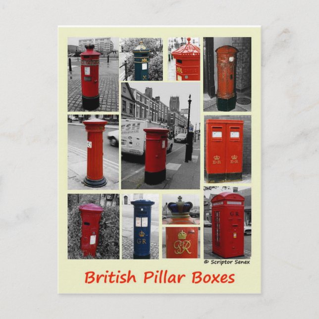 Postal Cajas del Pilar Británico (Anverso)