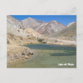 Postal Cajón del Maipo, Chile Postcard