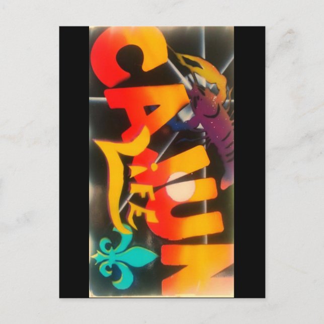 Postal Cajun Life (Anverso)