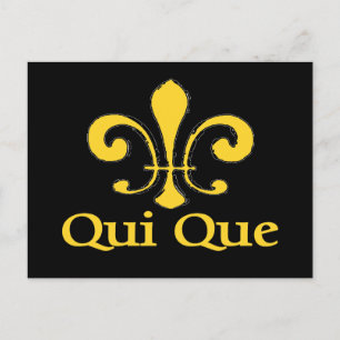 Postal Cajun Qui Que