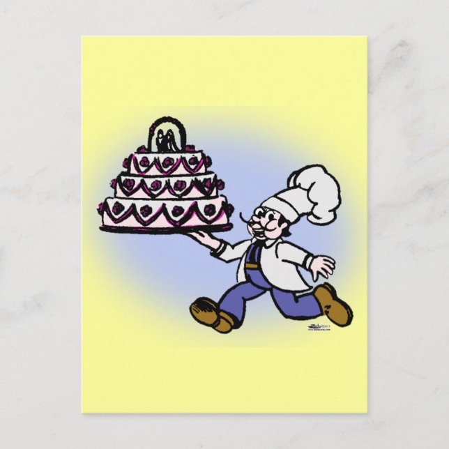 Postal Cake Chef (Anverso)