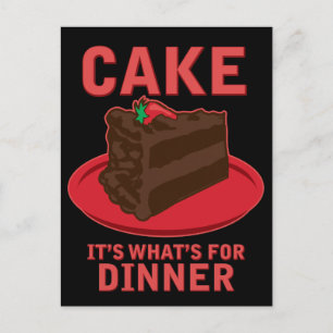 Postal Cake, es lo que es para DInner
