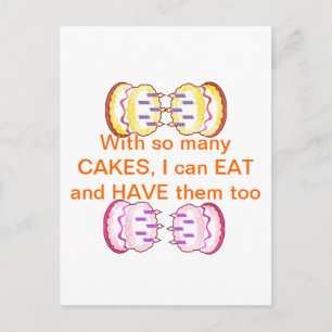 Postal CAKE MANIA : A LOS NIÑOS les gustaría JUGAR con PA