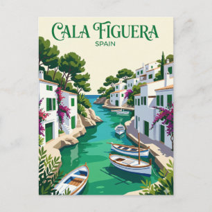 Postal Cala Figuera España