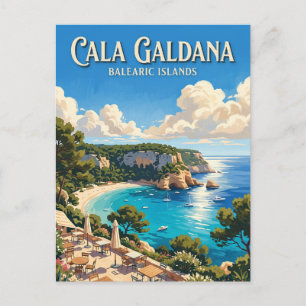 Postal Cala Galdana España