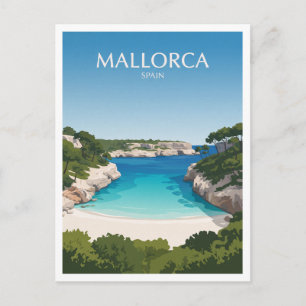 Postal Cala Llombards Santanyí España