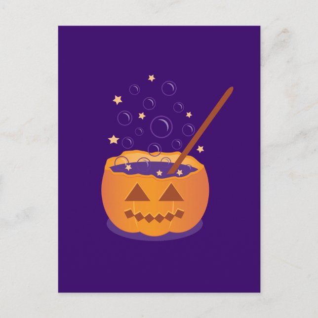 Postal Calabaza (Anverso)