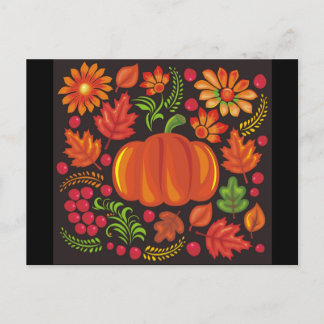 Postal calabaza al estilo ucraniano