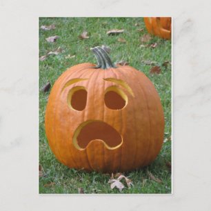 Postal Calabaza conmocionada