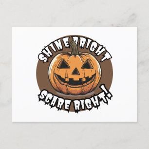 Postal Calabaza de Halloween