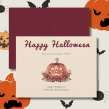 Calabaza de Halloween Cottagecore