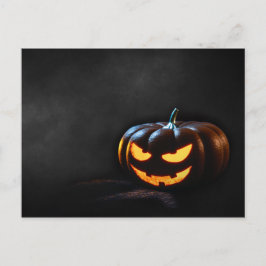 Postal Calabaza de Halloween Jack-O-Lantern Spooky