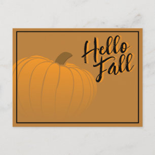 Postal Calabaza de Ombre